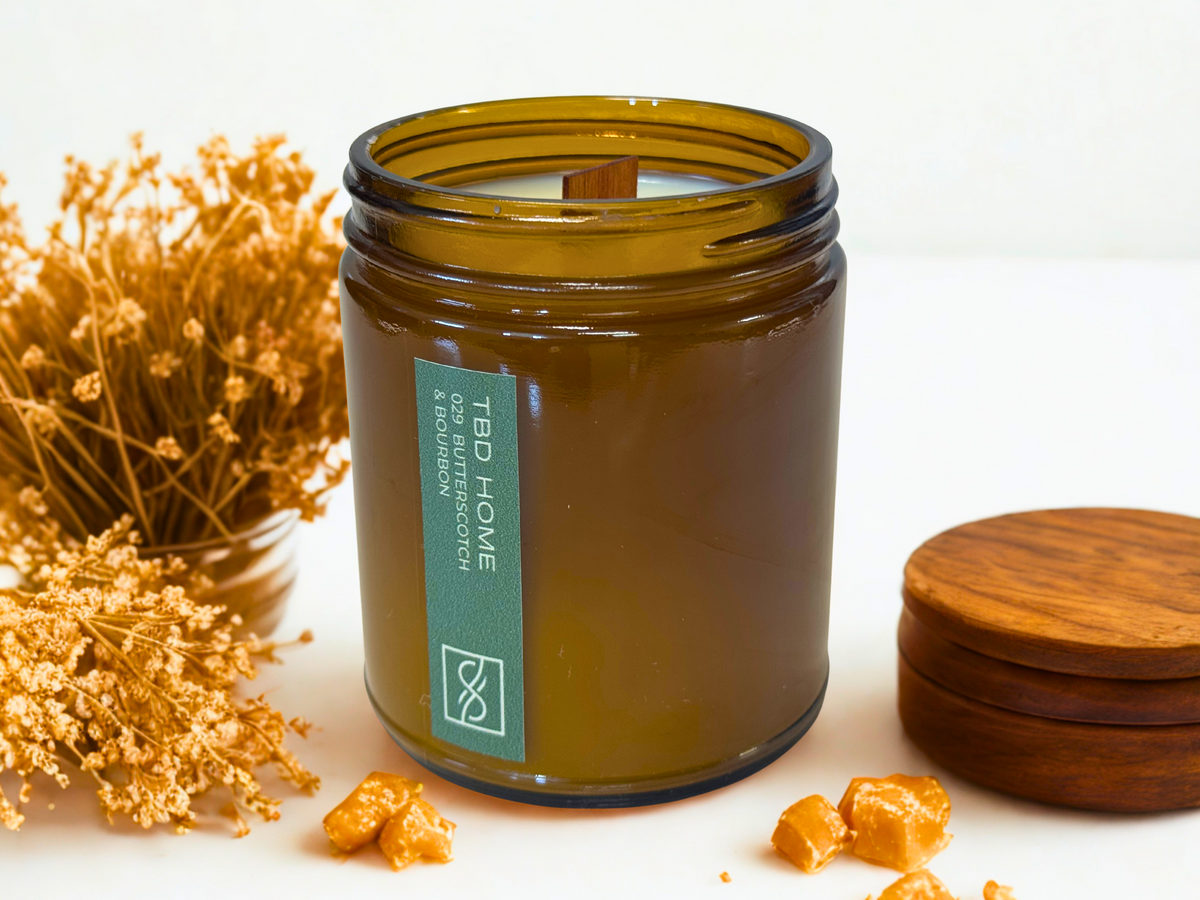 029 - Butterscotch & Bourbon Candle